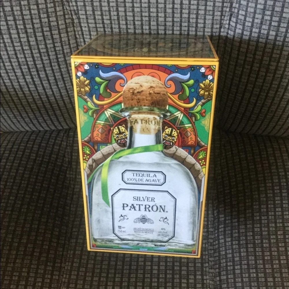Patron Tin Gift Can